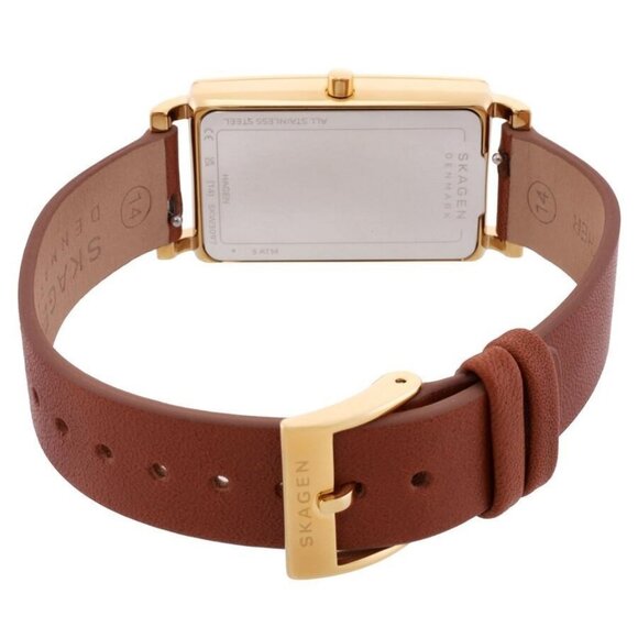 NWT Authentic Skagen Hagen Lille Quartz White Dial Women's Watch - Picture 3 of 3